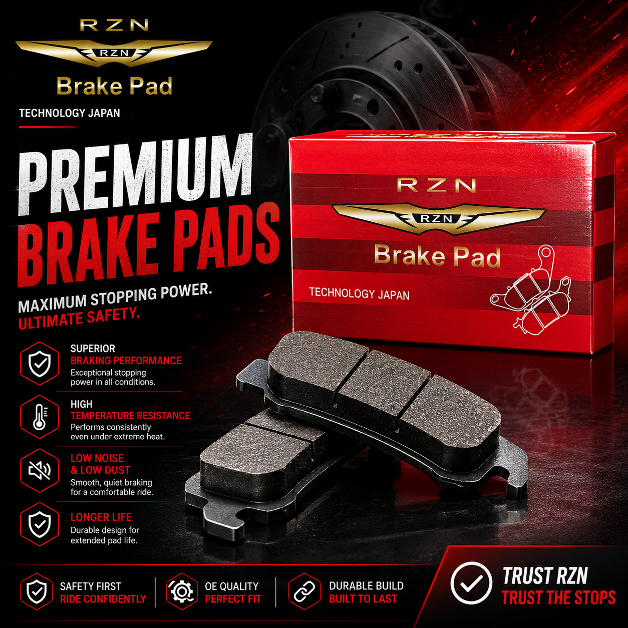 Premium Break Pads